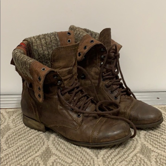 steve madden antoine combat boot